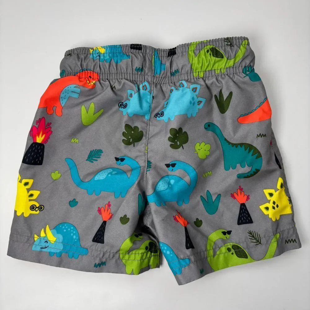 Baby Boys 9M 18M Swim Trunk Bundle Cat & Jack Dinosaurs‎ Swimwear
